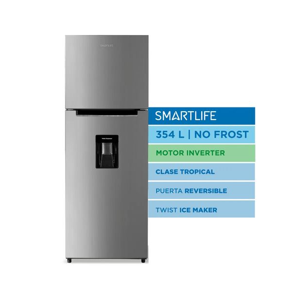HELADERA SMARTLIFE SL-RNF370SDINV 354L NF INVERT