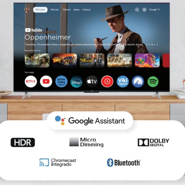 SMART TV RCA 32 LED C32GL100-F SMART GOOGLE TV