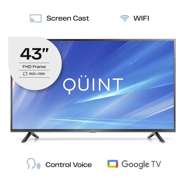 SMART TV QUINT 43 QT4-43FHD20312 GOOGLE SMART FHD
