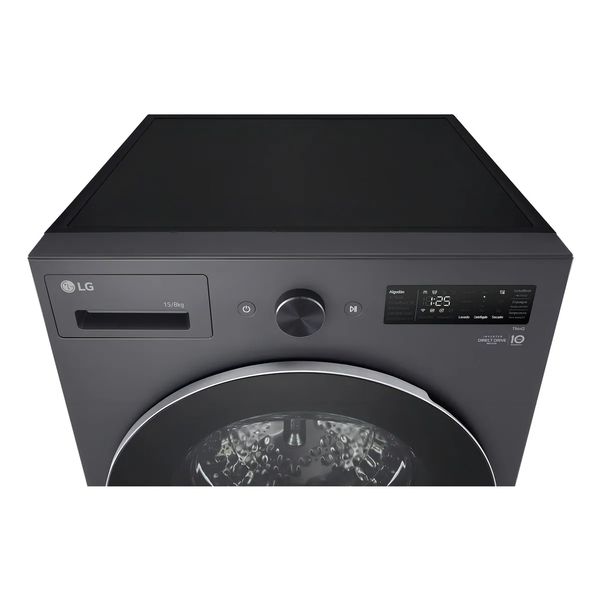 LAVASECARROPAS LG WD15EGNTSPG 13/8KG INVERTER BLACK