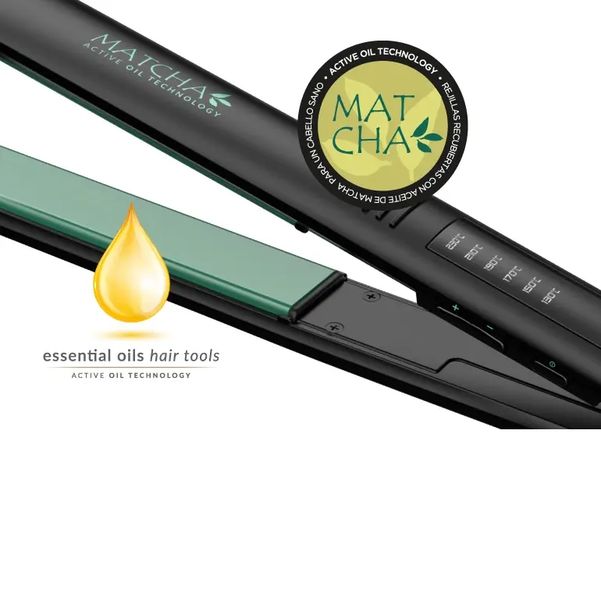 PLANCHITA DE CABELLO GA.MA ELEGANCE LED MATCHA ARG