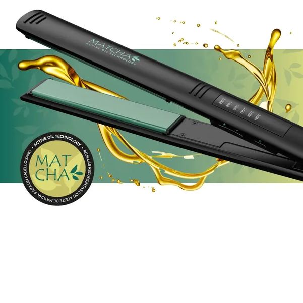 PLANCHITA DE CABELLO GA.MA ELEGANCE LED MATCHA ARG
