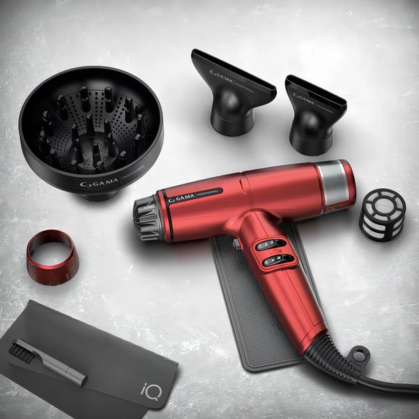 SECADOR DE PELO GA.MA GP IQ LITE RED 220 ARG