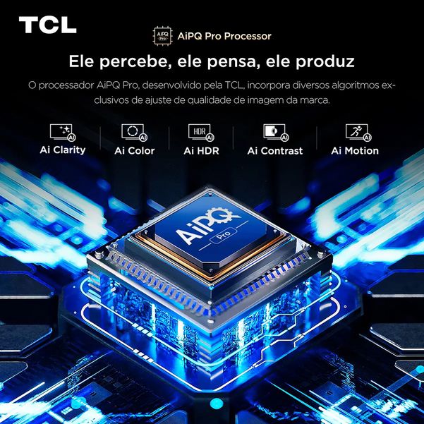 SMART TV TCL 65 65P8K SMART UHD QLED GOOGLE TV