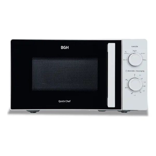 MICROONDAS BGH B118MB25 18L MECANICO BLANCO