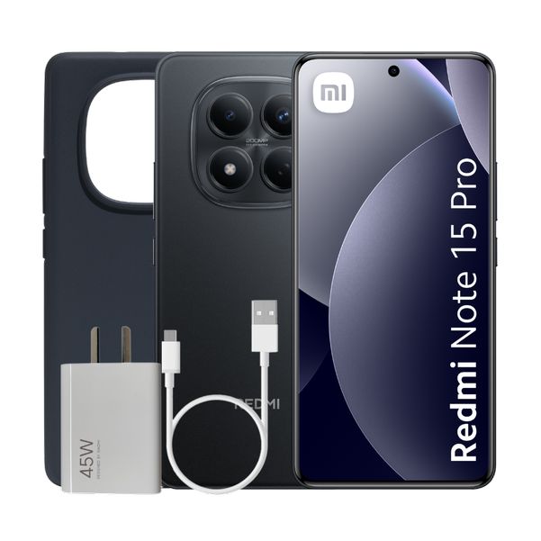 CELULAR XIAOMI REDMI NOTE 15 PRO 8/256GB BLACK