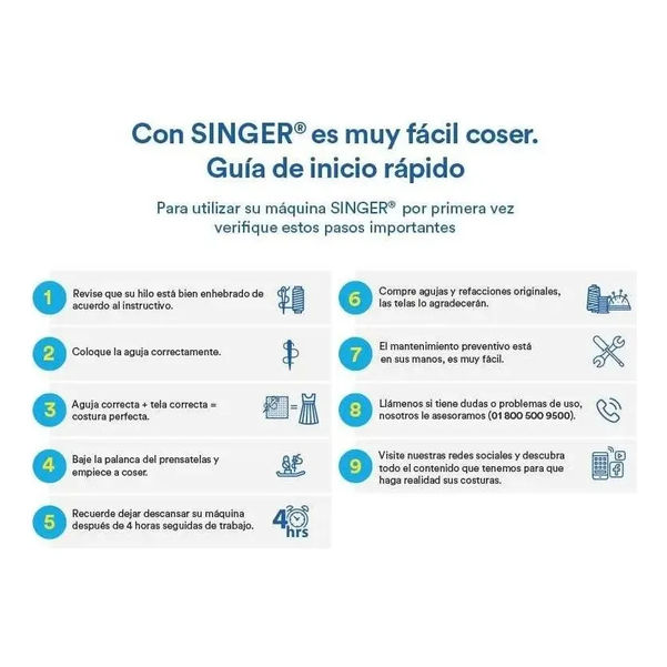 MAQUINA DE COSER SINGER 3223G AUTOMATICA 23 DISEÑOS