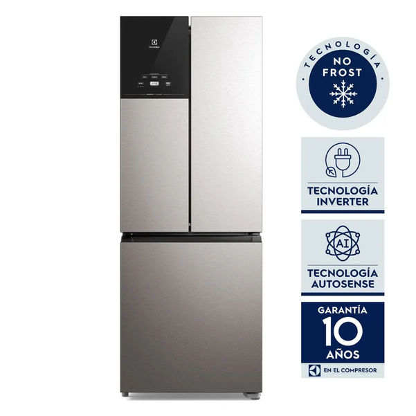 HELADERA ELECTROLUX IM7S 523L SBS NO FROST INVERTER IX BOTT