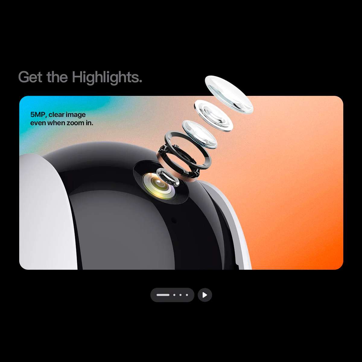 CAMARA SEG.TENDA CP7 GIRO/INCLINAC 4MP