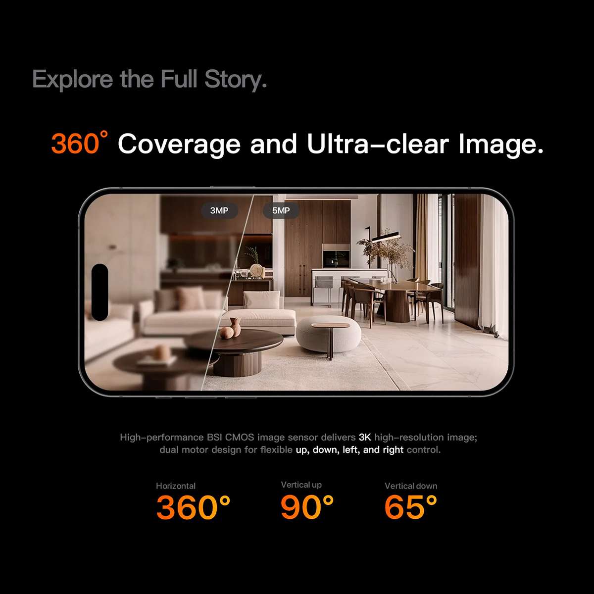 CAMARA SEG.TENDA CP7 GIRO/INCLINAC 4MP