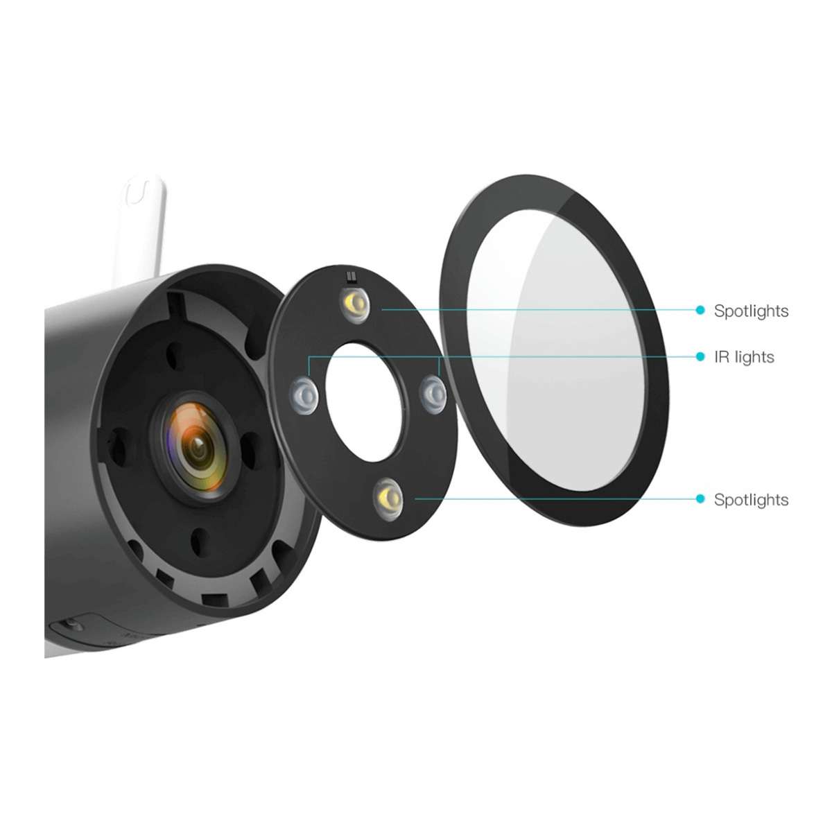 CAMARA SEG.TENDA CT6 EXT.2K WIFI