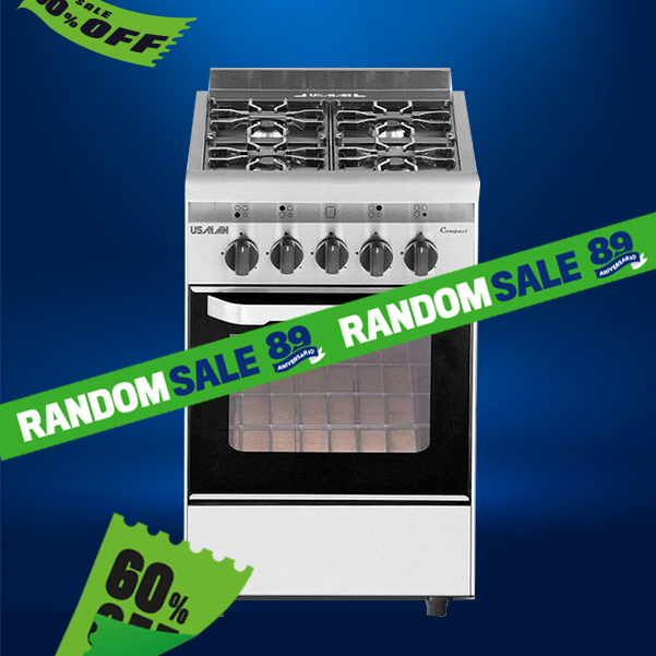 COCINA USMAN COMPACT 52CM 4 HORNALLAS INDUSTRIAL
